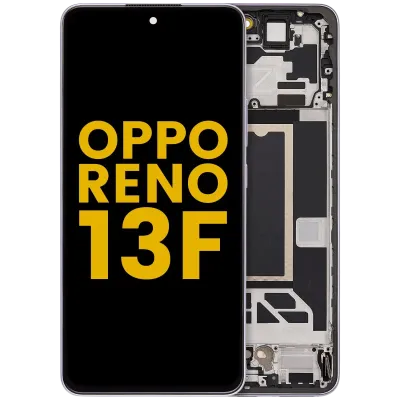 Дисплейний модуль (OLED) з рамкою для Oppo Reno13 F 4G / 5G (Refurbished) (Plume Purple)