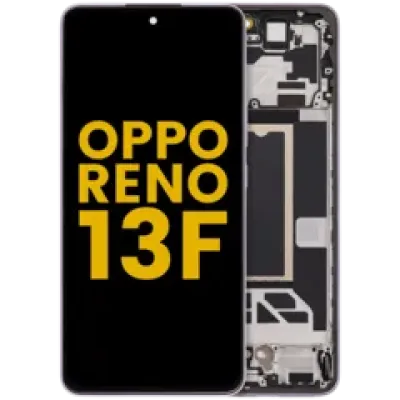 Дисплейний модуль (OLED) з рамкою для Oppo Reno13 F 4G / 5G (Refurbished) (Plume Purple)