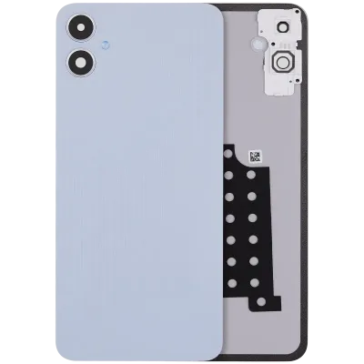 Задня кришка зі склом камери для Samsung Galaxy A05 4G (A055 / 2023) (No Logo) (Aftermarket Plus) (сріблястий)