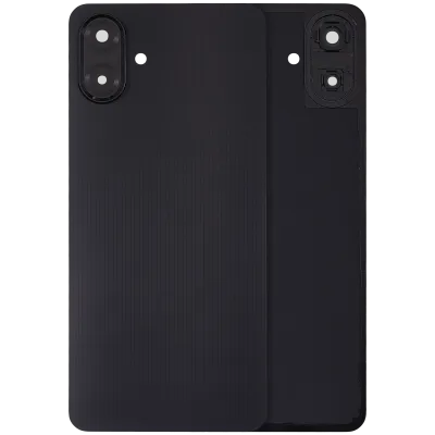 Задня кришка зі склом камери для Samsung Galaxy A07 4G (A075 / 2025) (No Logo) (Aftermarket Plus) (сірий)