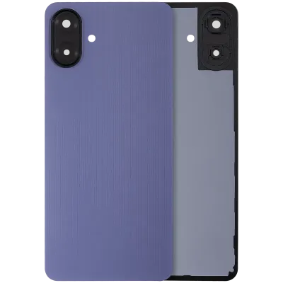 Задня кришка зі склом камери для Samsung Galaxy A07 4G (A075 / 2025) (No Logo) (Aftermarket Plus) (світло-фіолетовий)