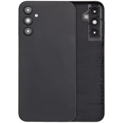 Задня кришка зі склом камери для Samsung Galaxy A14 5G (A146 / 2023) (No Logo) (Aftermarket Plus) (чорний)