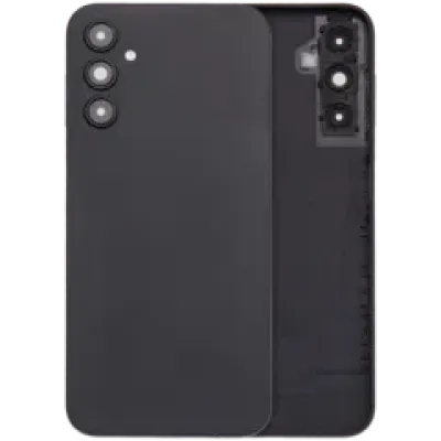 Задня кришка зі склом камери для Samsung Galaxy A14 5G (A146 / 2023) (No Logo) (Aftermarket Plus) (чорний)