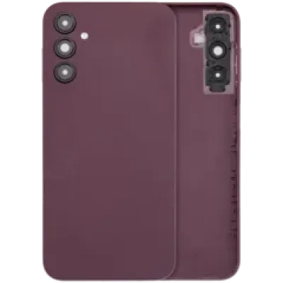 Задня кришка зі склом камери для Samsung Galaxy A14 5G (A146 / 2023) (No Logo) (Aftermarket Plus) (темно-червоний)