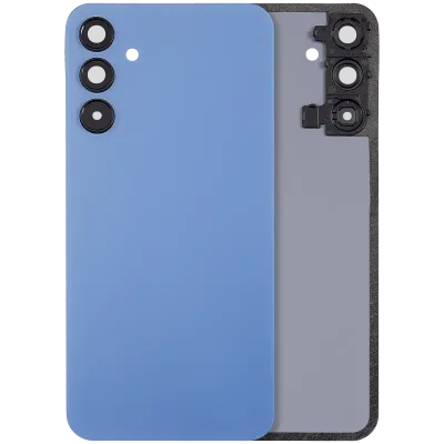 Задня кришка зі склом камери для Samsung Galaxy A15 5G (A156 / 2023) (No Logo) (Aftermarket Plus) (Optimistic Blue)