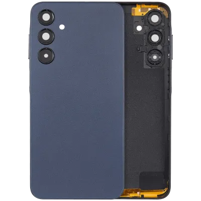 Задня кришка зі склом камери для Samsung Galaxy A16 4G (A165 / 2024) (No Logo) (Aftermarket Plus) (Midnight Blue)