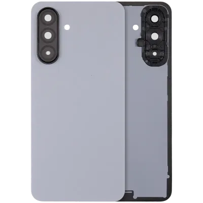 Задня кришка зі склом камери для Samsung Galaxy A17 5G (A176 / 2025) / A17 4G (A175 / 2025) (No Logo) (Aftermarket Plus) (сірий)