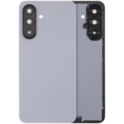 Задня кришка зі склом камери для Samsung Galaxy A17 5G (A176 / 2025) / A17 4G (A175 / 2025) (No Logo) (Aftermarket Plus) (сірий)