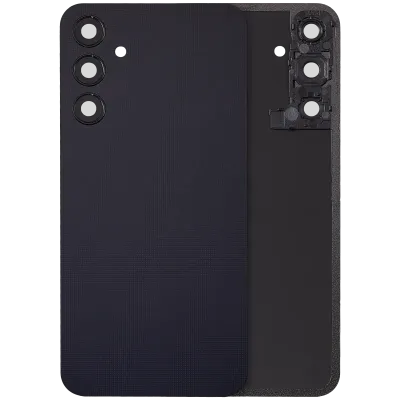 Back Cover With Camera Lens For Samsung Galaxy A25 5G (A256 / 2023) (No Logo) (Aftermarket Plus) (Brave Black)