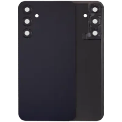 Задня кришка зі склом камери для Samsung Galaxy A25 5G (A256 / 2023) (No Logo) (Aftermarket Plus) (Brave Black)