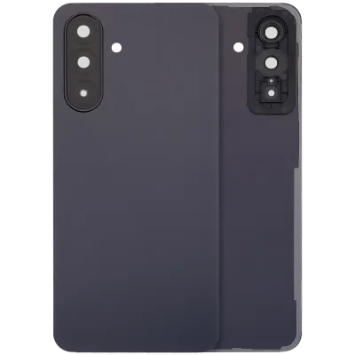 Задня кришка зі склом камери для Samsung Galaxy A26 5G (A266 / 2025) (No Logo) (Aftermarket Plus) (чорний)