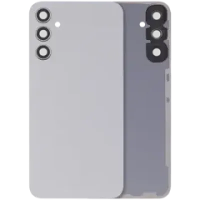 Задня кришка зі склом камери для Samsung Galaxy A34 5G (A346 / 2023) (No Logo) (Aftermarket Plus) (сріблястий)