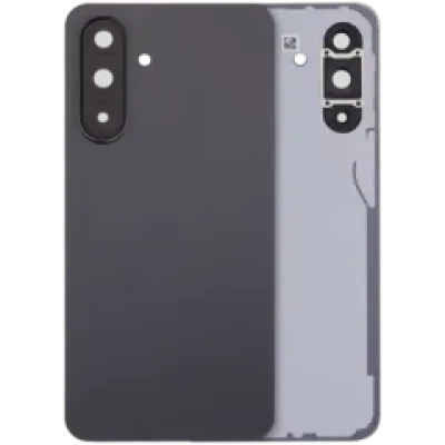 Задня кришка зі склом камери для Samsung Galaxy A36 5G (A366 / 2025) (No Logo) (Aftermarket Plus) (чорний)