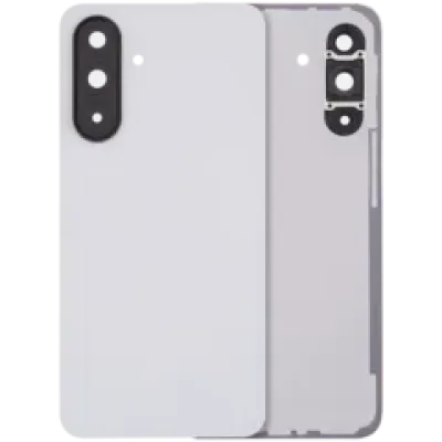 Задня кришка зі склом камери для Samsung Galaxy A36 5G (A366 / 2025) (No Logo) (Aftermarket Plus) (білий)