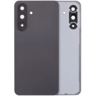 Задня кришка зі склом камери для Samsung Galaxy A56 5G (A566 / 2025) (No Logo) (Aftermarket Plus) (графітовий)