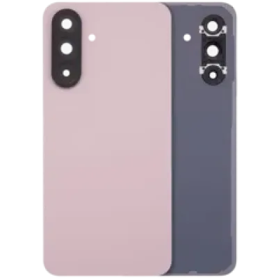 Задня кришка зі склом камери для Samsung Galaxy A56 5G (A566 / 2025) (No Logo) (Aftermarket Plus) (рожевий)