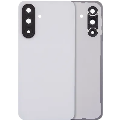 Задня кришка зі склом камери для Samsung Galaxy A56 5G (A566 / 2025) (No Logo) (Aftermarket Plus) (Lightgray)