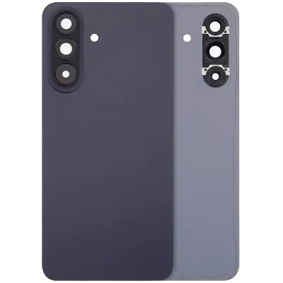 Задня кришка зі склом камери для Samsung Galaxy A57 5G (A576 / 2026) (No Logo) (Aftermarket Plus) (темносиній)