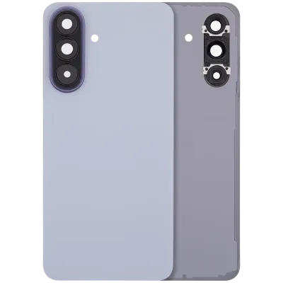 Back Cover Glass With Camera Lens For Samsung Galaxy A57 5G (A576 / 2026) (No Logo) (Aftermarket Plus) (Icyblue)