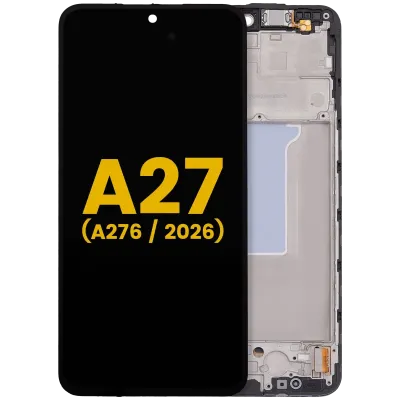 Дисплейний модуль (OLED) з рамкою для Samsung Galaxy A27 5G (A276 / 2026) (Refurbished) (всі кольори)