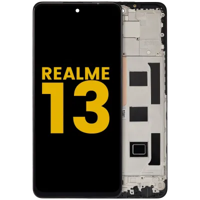 Дисплейний модуль (LCD) з рамкою для Realme 13 5G (Refurbished) (Всі кольори)