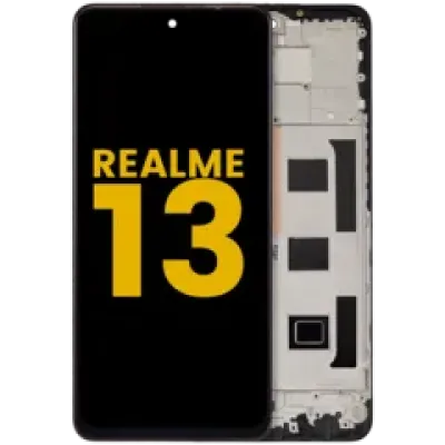 Дисплейний модуль (LCD) з рамкою для Realme 13 5G (Refurbished) (Всі кольори)