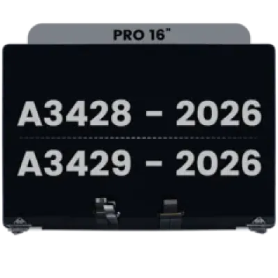 Дисплейний модуль LCD для MacBook Pro 16" A3428 / A3429 (2026) (Used OEM Pull: Grade A) (сріблястий)