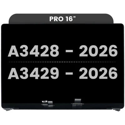 Дисплейний модуль LCD для MacBook Pro 16" A3428 / A3429 (2026) (Used OEM Pull: Grade A) (Space Black)