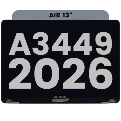 Дисплейний модуль LCD для MacBook Air 13" A3449 (2026) (Used OEM Pull: Grade A) (сріблястий)