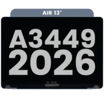 Дисплейний модуль LCD для MacBook Air 13" A3449 (2026) (Used OEM Pull: Grade A) (Sky Blue)