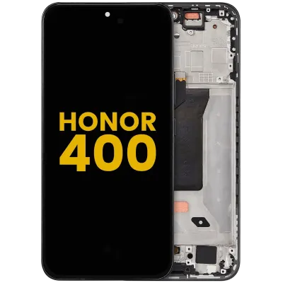 Дисплейний модуль (OLED) з рамкою для Honor 400 (Refurbished) (Midnight Black)