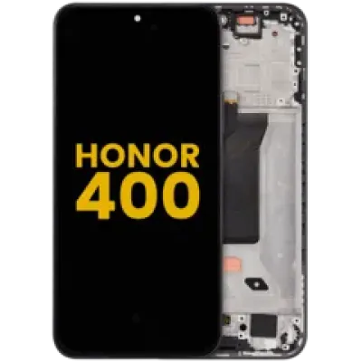 Дисплейний модуль (OLED) з рамкою для Honor 400 (Refurbished) (Midnight Black)