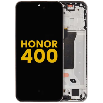 Дисплейний модуль (OLED) з рамкою для Honor 400 (Refurbished) (Desert Gold)