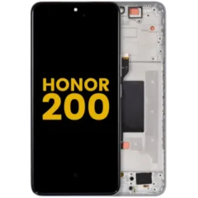 Дисплейний модуль (OLED) з рамкою для Honor 200 (Refurbished) (Emerald Green)