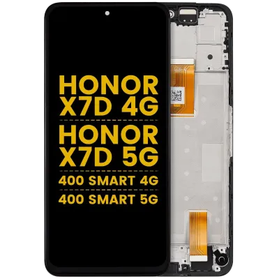 Дисплейний модуль (LCD) з рамкою для Honor X7D 4G / X7D 5G / 400 Smart 4G / 400 Smart 5G (Refurbished) (Усі кольори)