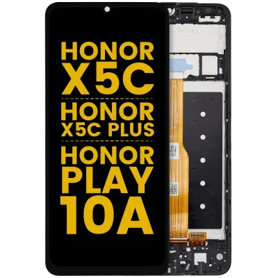 Дисплейний модуль (LCD) з рамкою для Honor X5C / X5C Plus / Play 10A (Refurbished) (Усі кольори)