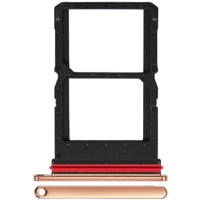 Лоток подвійної SIM для Motorola Razr Plus / Razr 50 Ultra (XT2451 / 2024) / Razr Plus 2025 (XT2557 / 2025) (Peach Fuzz)
