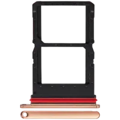 Лоток подвійної SIM для Motorola Razr Plus / Razr 50 Ultra (XT2451 / 2024) / Razr Plus 2025 (XT2557 / 2025) (Peach Fuzz)