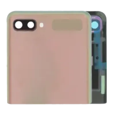 Дисплейний модуль (OLED) зовнішній з рамкою для Samsung Galaxy Z Flip 4G (F700) / Z Flip 5G (F707) (Service Pack) (Mystic Bronze)