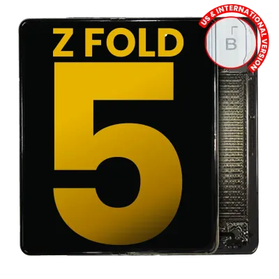 Дисплейний модуль (OLED) внутрішній з рамкою для Samsung Galaxy Z Fold 5 5G (US & International) (Refurbished) (Cream)