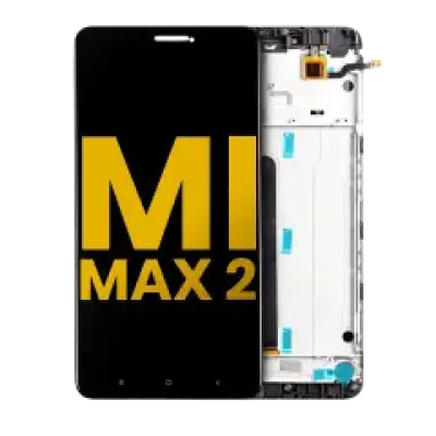Дисплейний модуль (LCD) для Xiaomi Mi Max 2 (With Frame) (Refurbished) (Matte Black)