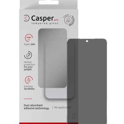 Скло екрана Casper Pro для Samsung Galaxy S24 / S25 (Retail Packaging) (Privacy)