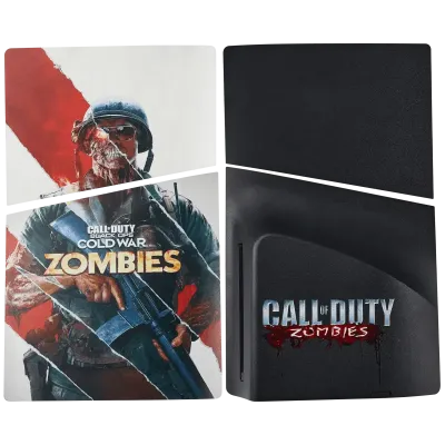 Панель фасада (верхня і нижня) для Sony PlayStation 5 Slim Disc Edition (Call of Duty: Black OPS Cold War Zombies)