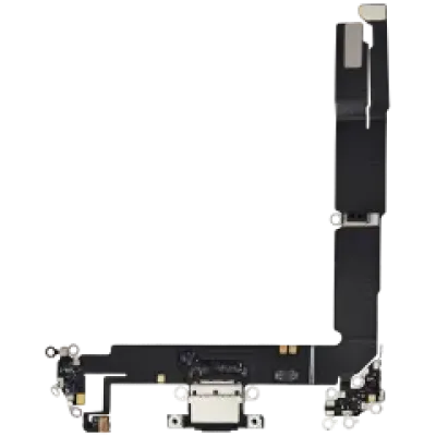 Шлейф зарядки для iPhone 16 Plus (Premium) (чорний)