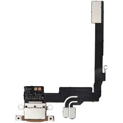 Charging Port Flex Cable For iPhone 16 Pro (Aftermarket Plus) (Desert Titanium)
