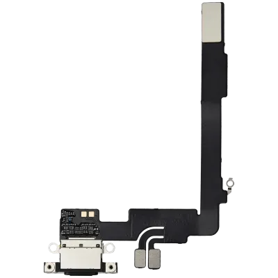 Шлейф зарядки для iPhone 16 Pro Max (Aftermarket Plus) (Black Titanium)