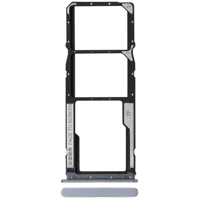 Лоток SIM для Xiaomi Redmi 10 5G (Chrome Silver)