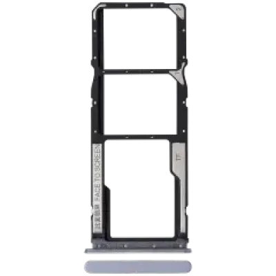 Лоток SIM для Xiaomi Redmi 10 5G (Chrome Silver)