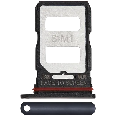 Лоток SIM для Xiaomi 12T Pro (чорний)