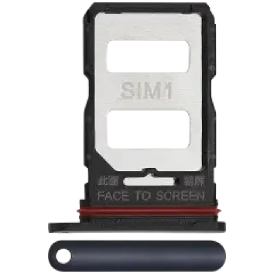 Лоток SIM для Xiaomi 12T Pro (чорний)
